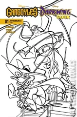 Variant Cover for Gargoyles / Darkwing Duck #1