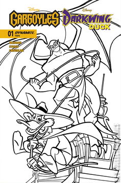 Variant Cover for Gargoyles / Darkwing Duck #1