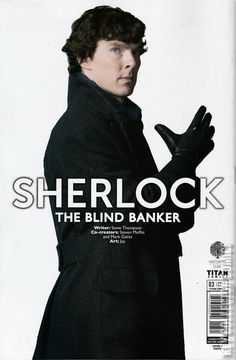 Variant Cover for Sherlock: The Blind Banker #3