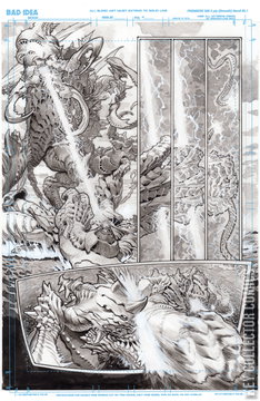 Variant Cover for Olympus Saga: Megalith #1