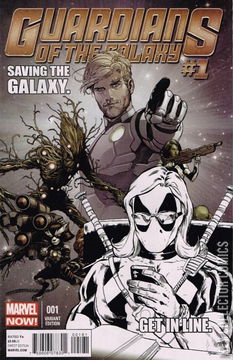 Variant Cover for Guardians of the Galaxy #1