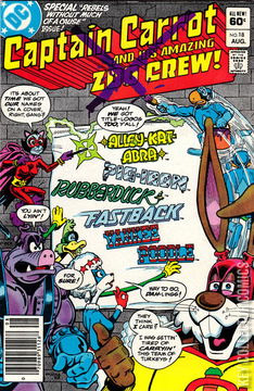 Variant Cover for Captain Carrot and His Amazing Zoo Crew #18