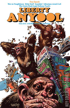 Variant Cover for CBLDF Presents Liberty Annual #2015