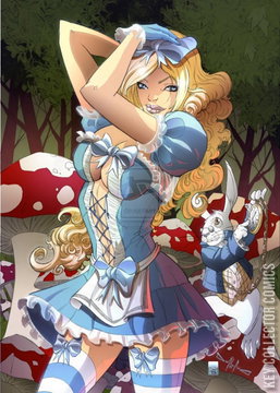 Variant Cover for Grimm Fairy Tales Presents Alice in Wonderland #3