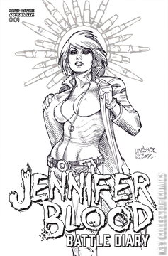Variant Cover for Jennifer Blood: Battle Diary #1