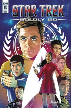 Variant Cover for Star Trek: Boldly Go #10