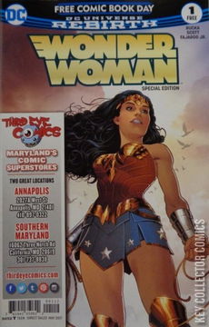 Variant Cover for Free Comic Book Day 2017: Wonder Woman Special Edition #1