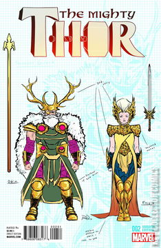 Variant Cover for Mighty Thor #2