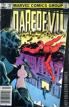 Variant Cover for Daredevil #192