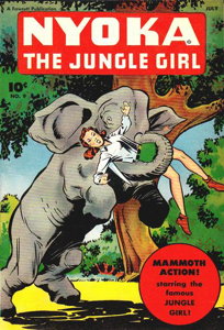 Nyoka the Jungle Girl #9