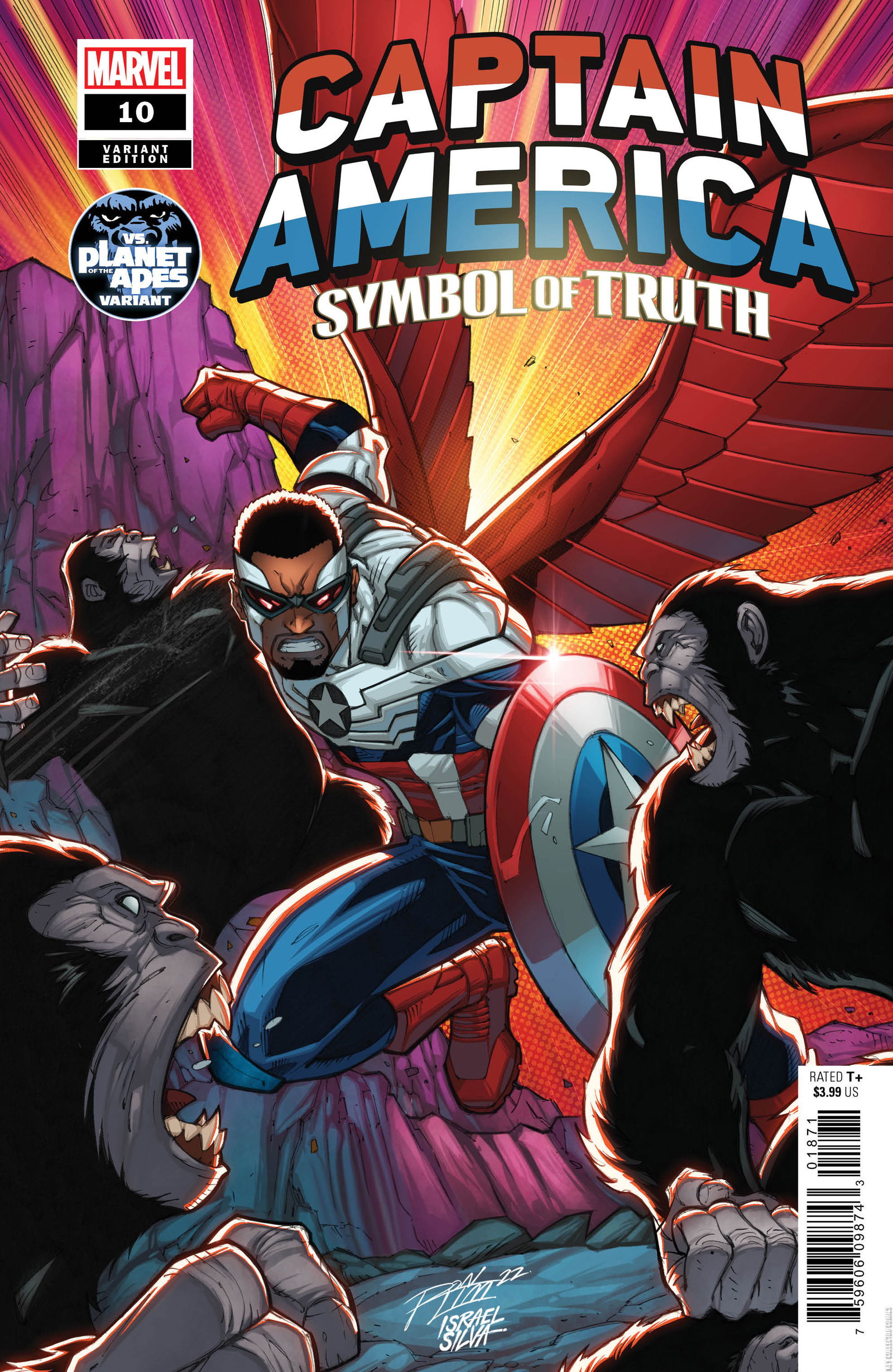 Variant Cover for Captain America: Symbol of Truth #10