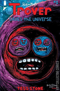 Variant Cover for Trover Saves The Universe #1