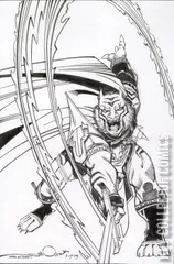 Variant Cover for Plot Holes #1