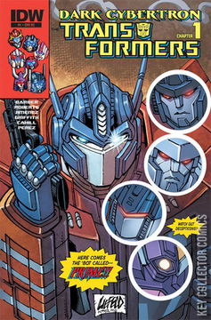 Variant Cover for Transformers: Dark Cybertron #1