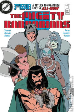 Variant Cover for Mighty Barbarians #3