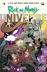 Variant Cover for Rick and Morty vs. the Universe #4