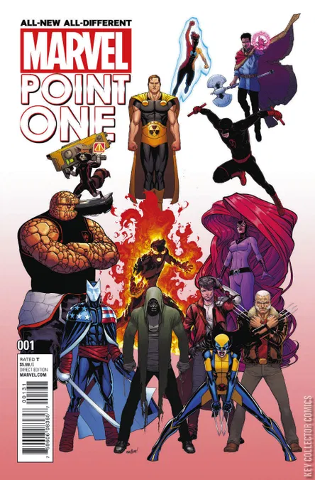 Cover art for All-New, All-Different Marvel Point One #1 