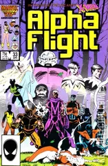 Cover for Alpha Flight #33