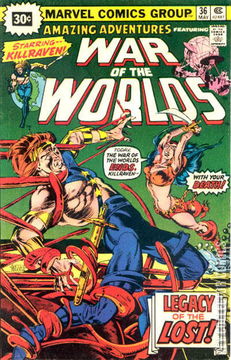 Variant Cover for Amazing Adventures #36