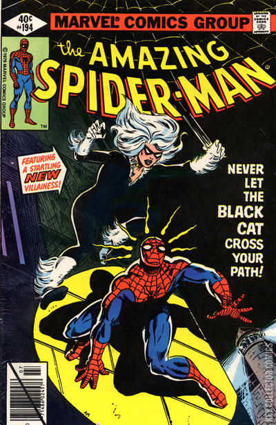 Amazing Spiderman 194 1st Appearance Black Cat 1979 Movie buy Coming