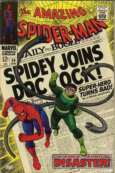 Amazing Spider-Man #56 Published January 1968 | Key Col