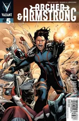 Variant Cover for Archer & Armstrong #5