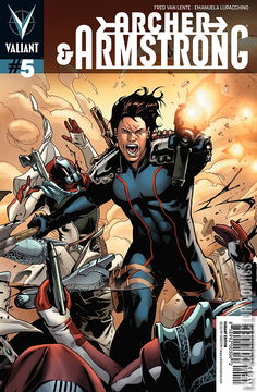 Variant Cover for Archer & Armstrong #5