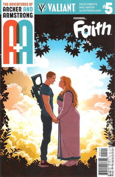 Variant Cover for A&A: The Adventures of Archer & Armstrong #5