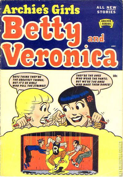 Archies Girls Betty And Veronica By Archie Key Collector Comics