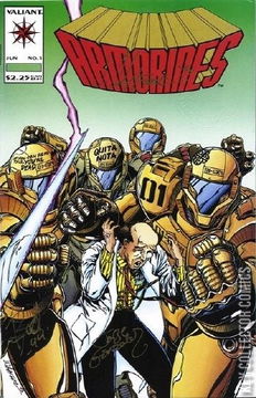 Variant Cover for Armorines #1