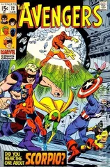 Cover for Avengers, The #72