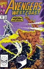 Cover for West Coast Avengers #63