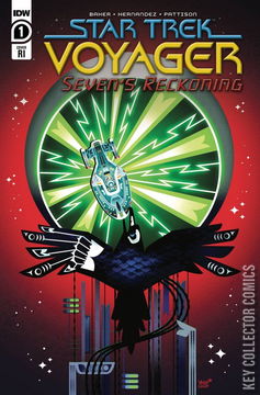 Variant Cover for Star Trek: Voyager - Seven's Reckoning #1