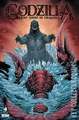 Variant Cover for Godzilla: Here There Be Dragons #4