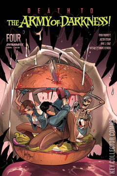 Variant Cover for Death to Army of Darkness #4