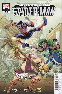 Variant Cover for Miles Morales: Spider-Man #34