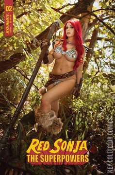 Variant Cover for Red Sonja: The Superpowers #2
