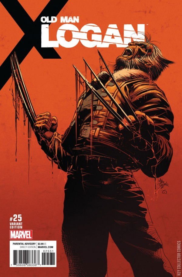 Variant Cover for Old Man Logan #25
