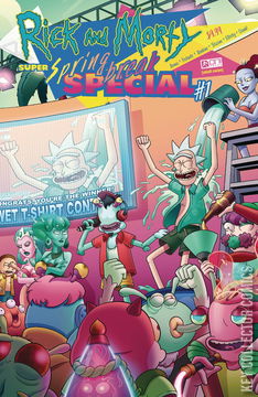 Variant Cover for Rick & Morty: Super Spring Break Special #1