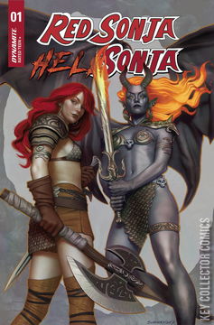 Variant Cover for Red Sonja / Hell Sonja #1