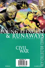 Variant Cover for Civil War: Young Avengers and Runaways #3