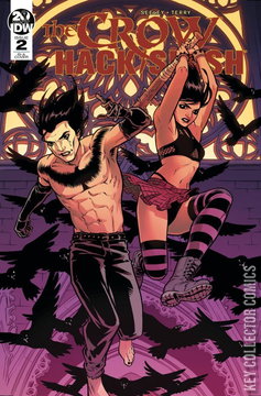Variant Cover for The Crow: Hack / Slash #2