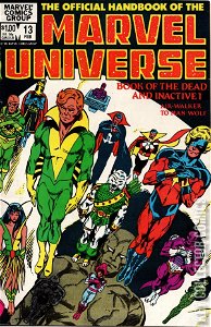 The Official Handbook of the Marvel Universe #13