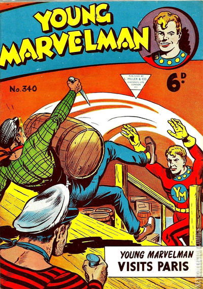 Cover art for Young Marvelman #340 