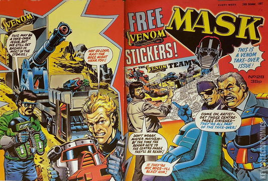 Variant Cover for MASK #28