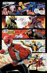 Variant Cover for Mighty Morphin Power Rangers #48