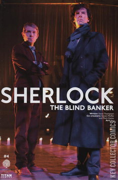 Variant Cover for Sherlock: The Blind Banker #4