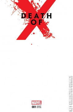 Variant Cover for Death of X #1