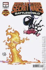 Variant Cover for Marvel Super-Heroes: Secret Wars - Battleworld #2