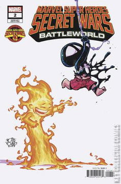 Variant Cover for Marvel Super-Heroes: Secret Wars - Battleworld #2